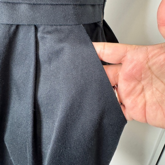 Aritzia Wilfred Sleeveless Sheath Mini Dress Black - Picture 7 of 12